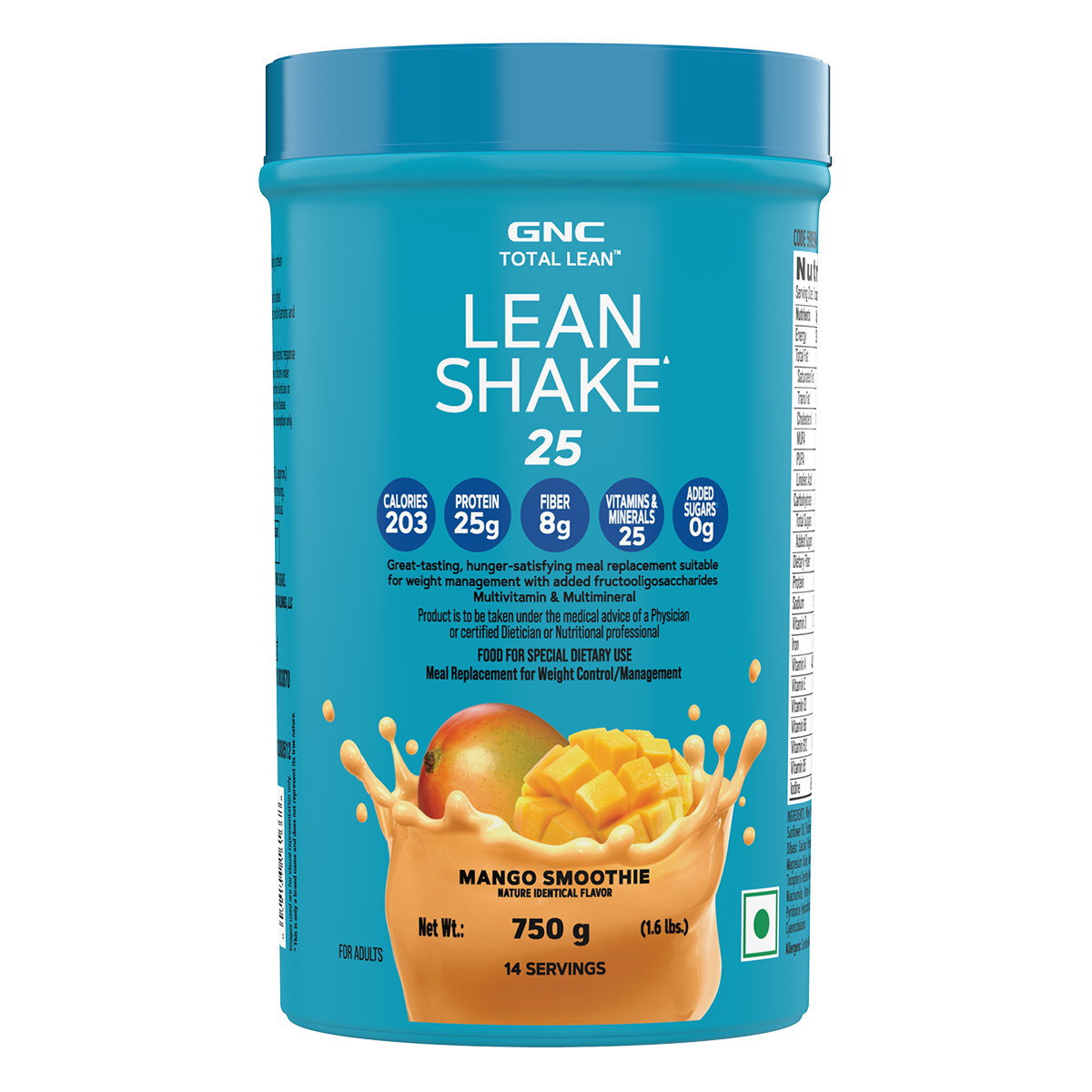 GNC Total Lean Lean Shake 25 - 750 gms